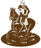 cheval d'équitation png