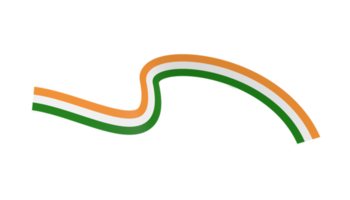 india flag banner ribbon png