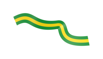 brazil flag banner ribbon png