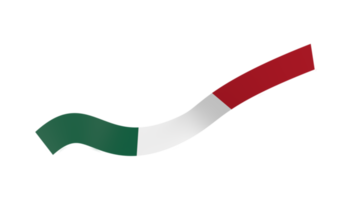 cinta de la bandera de la bandera de méxico png