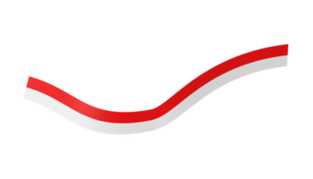 indonesia flag banner ribbon png