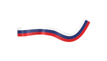 Rusland vlag banier lint png