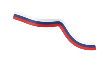 Rusland vlag banier lint png