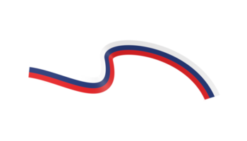 Rusland vlag banier lint png