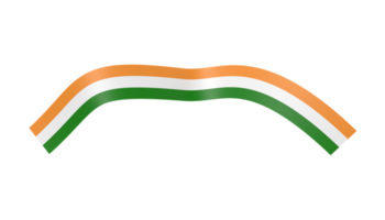 cinta de la bandera de la bandera india png