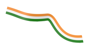 india flag banner ribbon png