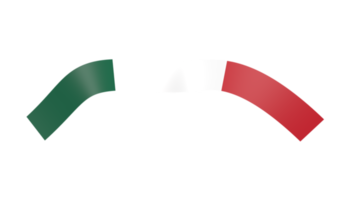 mexico flag banner ribbon png