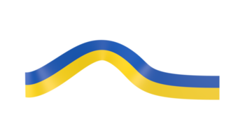 ukraine flag banner ribbon png