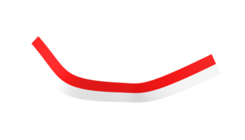 indonesia flag banner ribbon png