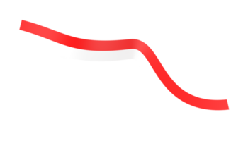 Bannerband mit indonesischer Flagge png