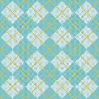 Classic argyle sweater seamless pattern background. vector