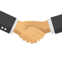 two business people shaking hands png