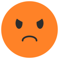 emoji de cara enojada png