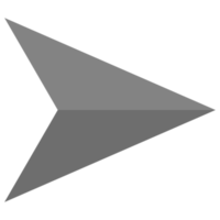 black arrow icon png