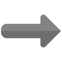 black arrow icon png