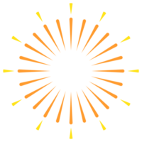 kleurrijk vuurwerk icoon png