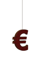 ouro vermelho espumante brilho ornamento texto tipo de letra euro png