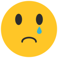 emoji de rosto triste png