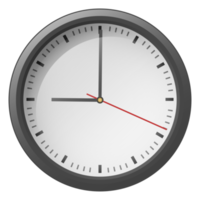 moderne runde uhr png