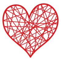 hand drawn heart icon png