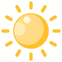 icône soleil ou luminosité png