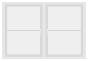 White window frame png