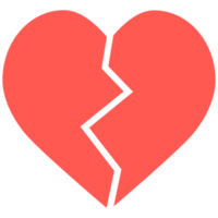 gebroken hart pictogram png