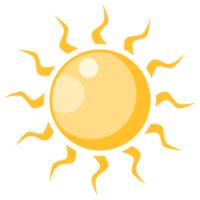 Sun or brightness icon png