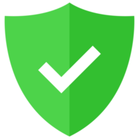 Check mark shield icon png