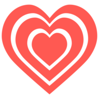 hjärta design ikon png