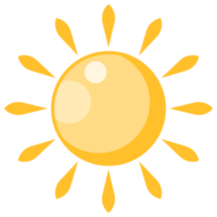 icône soleil ou luminosité png