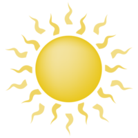 ícone de sol ou brilho png
