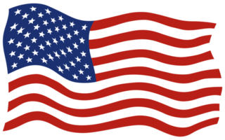 amerikanische Flaggenikone png