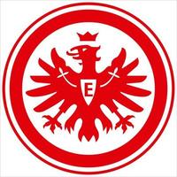 frankfurt am main, alemania - 10.23.2022 logotipo del club de fútbol alemán eintracht frankfurt. imagen vectorial vector