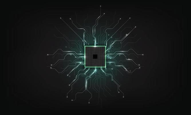 Expansion of Cyber life. Vector AI neuron network. Small particles defined motion. Organic geometric growth of tentacles. Space colonization. Burst, explosion backdrop.