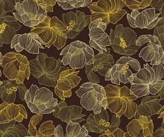 Wallpaper, fabric or design,floral pattern. vector