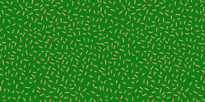 Hand drawn ink pattern and texture seamless pattern. Expressive seamless abstract vector background in green.