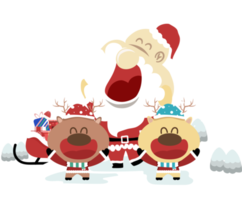 feliz navidad elementos png