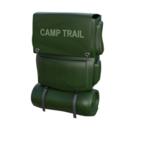 Camping-Assets 3D-Rendering png