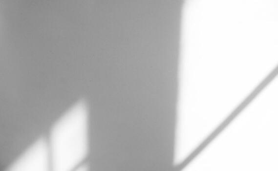 Window natural shadow overlay effect on white texture background, for overlay on product presentation, backdrop and mockup photo