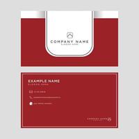 Creative Modern Vector and Clean Business Card