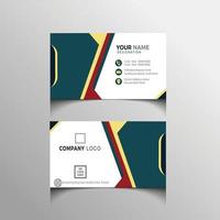 Professional and Modern Business cards design cards vector