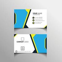 Professional and Modern Business cards design cards vector