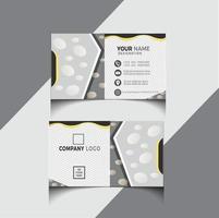 Professional and Modern Business cards design vector