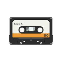 Vector vintage tape cassette