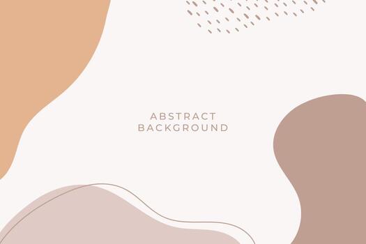 fondo abstracto. dibujando a mano varias formas y objetos de garabatos. ilustración de vector contemporáneo moderno de moda. cada fondo está aislado. color pastel