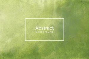 Abstract green watercolor texture background vector