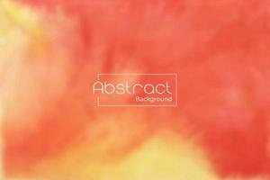 Abstract blur red and yellow color background vector