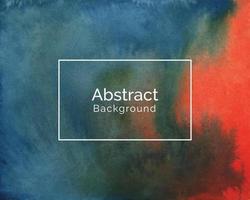 Blue and red watercolor design texture background vector