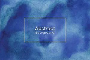 Abstract blue watercolor texture background design vector